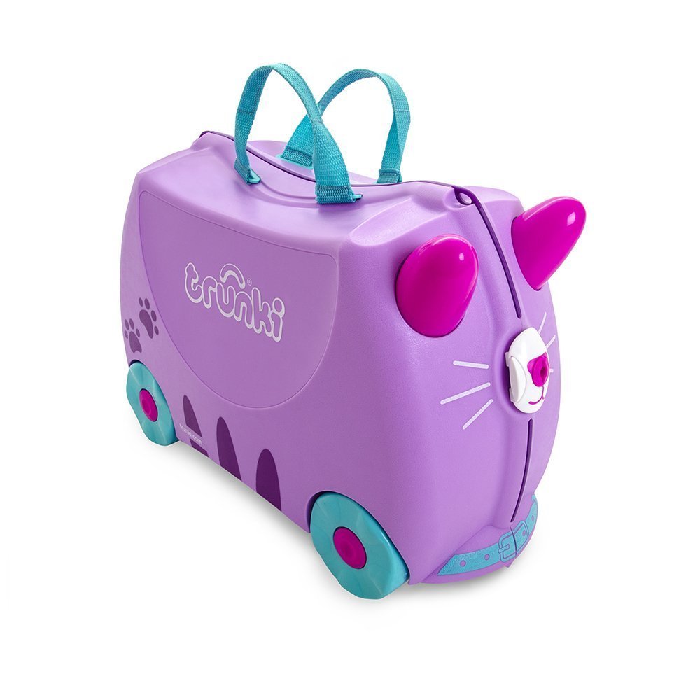 Чемодан детский trunki котенок кэйзи, на колесиках, 0322-gb01 0322-GB01  купить по низкой цене в интернет-магазине МаМаМа.РФ